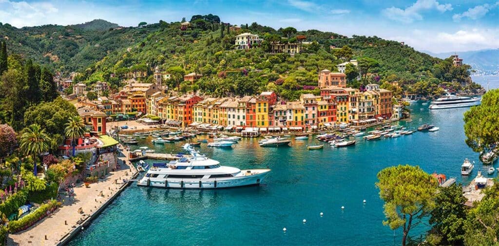 Castorland Pussel Utsikt över Portofino, Italien 4000 Bitar