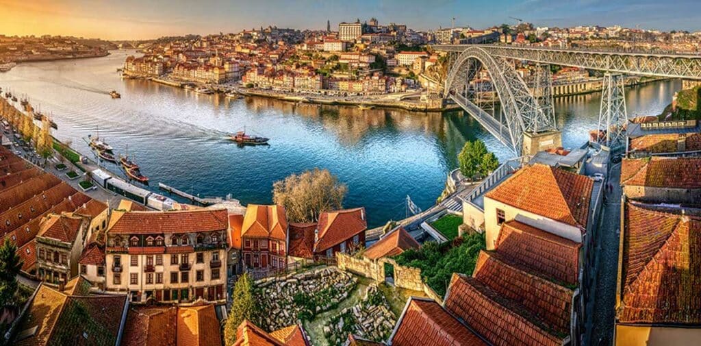 Pussel – sista solen över porto – 4000 bitar
