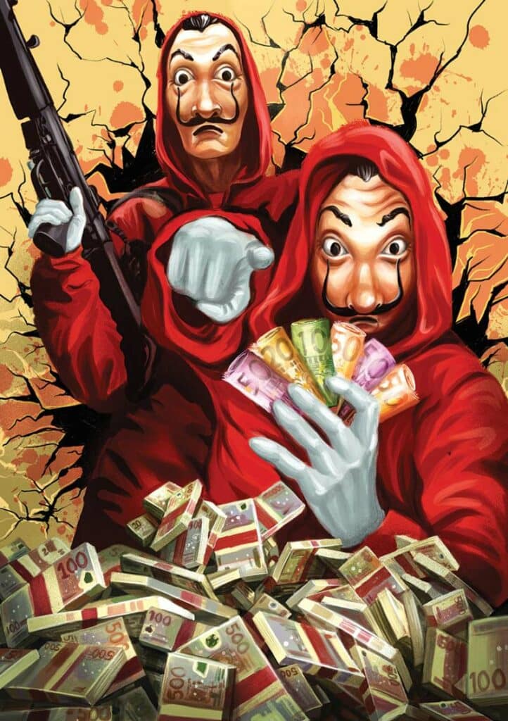 Pussel – Perfekt Plan, La Casa de Papel 1000 bitar