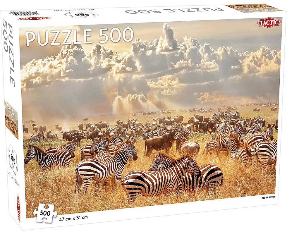 Pussel - Zebraflock 500 bitar