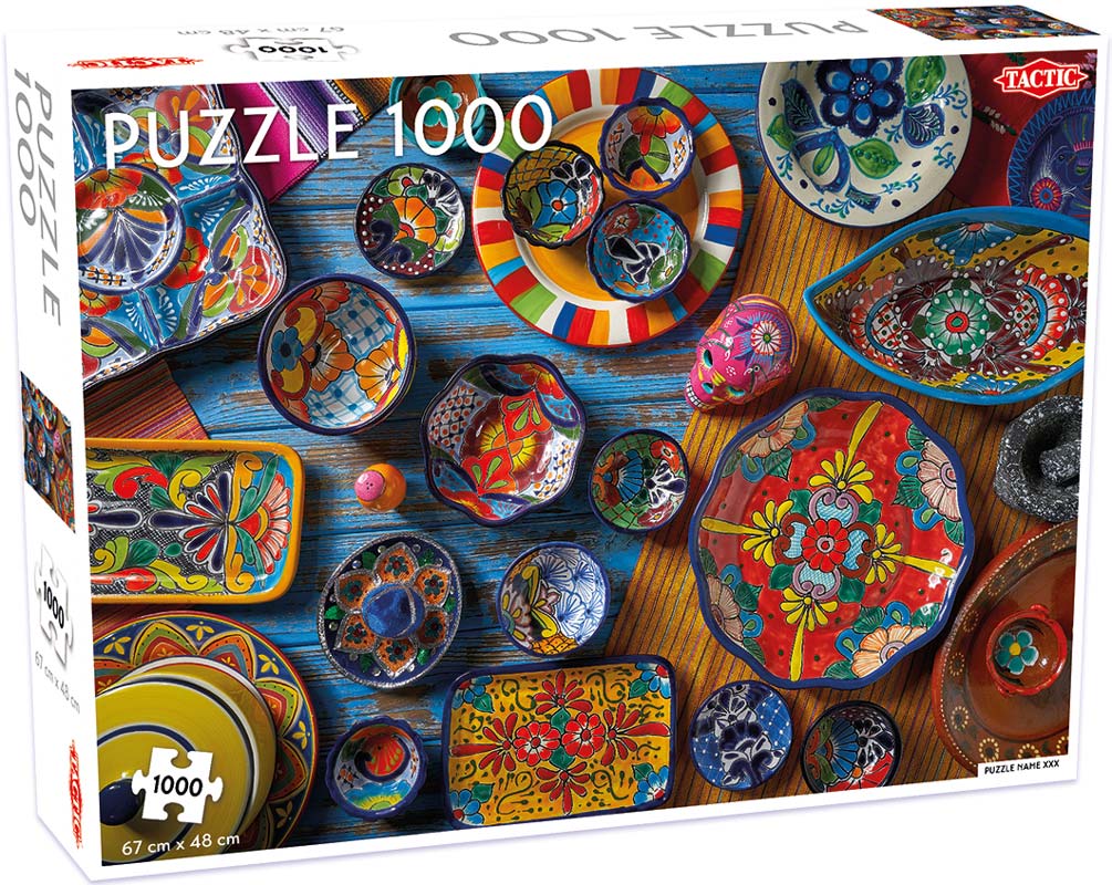 Pussel - Mexikansk keramik 1000 bitar