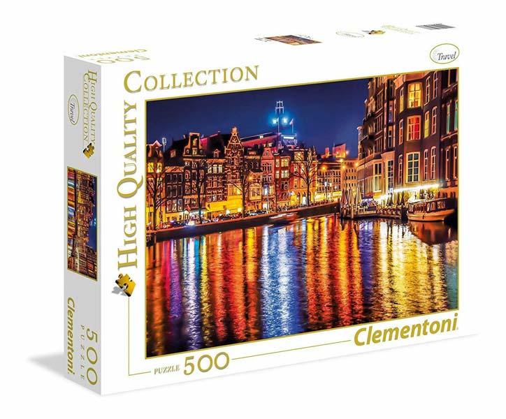 Pussel - Amsterdam, Nederländerna 500 Bitar