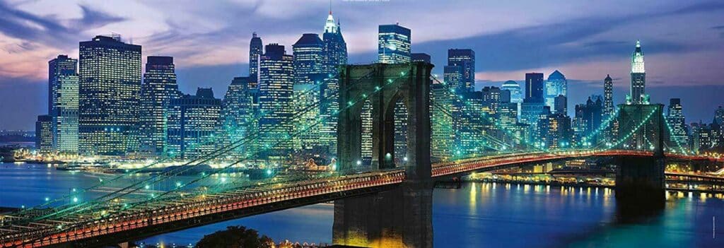 Panorama Pussel – Brooklyn Bridge 1000 Bitar