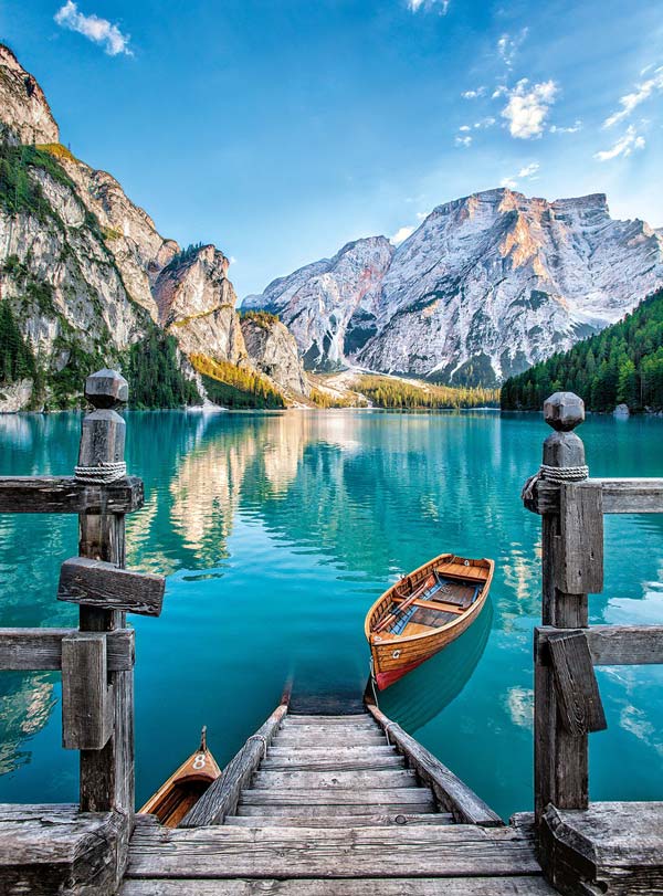 Pussel Square – Lago di Braises, Italien 500 bitar