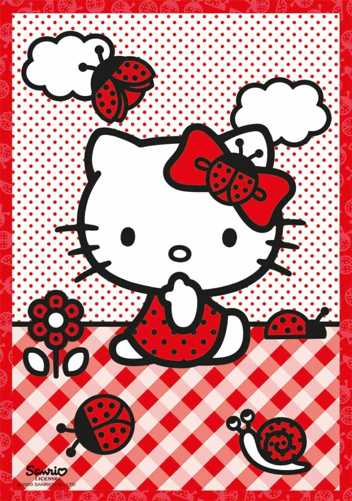 Barnpussel – Hello Kitty 104 bitar + 3D-modell