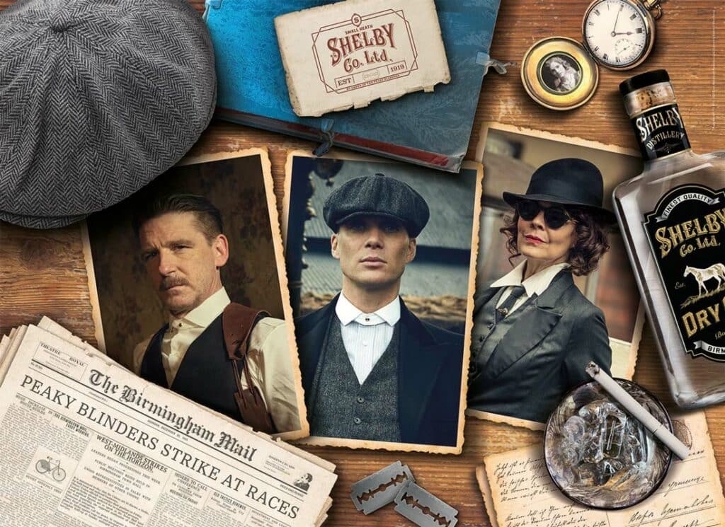 Portfölj Pussel – Peaky Blinders 1000 Bitar