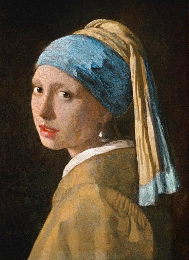 Museum Pussel – Vermeer: Flicka med pärlörhänge 1000 bitar