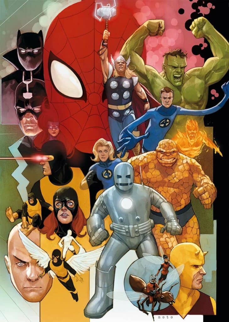 Pussel – Marvel 1000 bitar