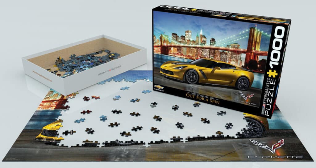 Pussel – 2015 Chevrolet Corvette Z06 1000 bitar