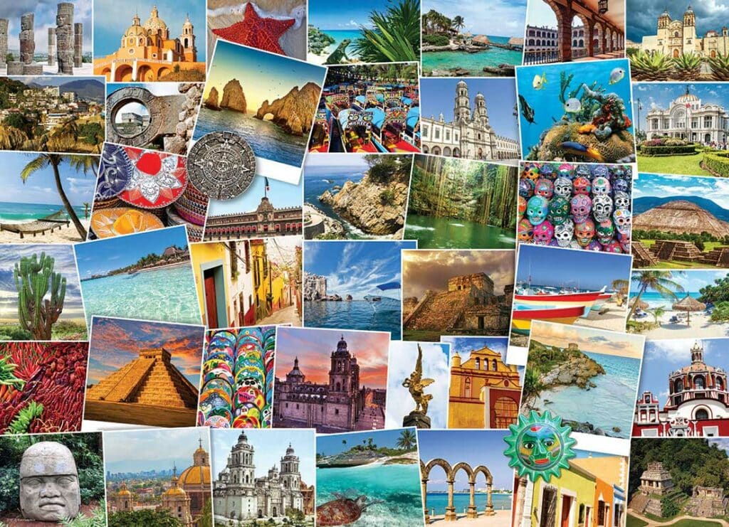 Pussel – Globetrotter: Mexico 1000 bitar