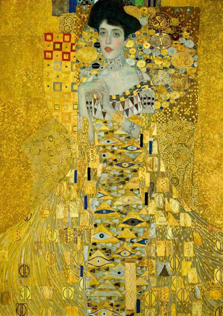 Art Pussel – G.Klimt: Adele Bloch-Bauer I 1000 bitar