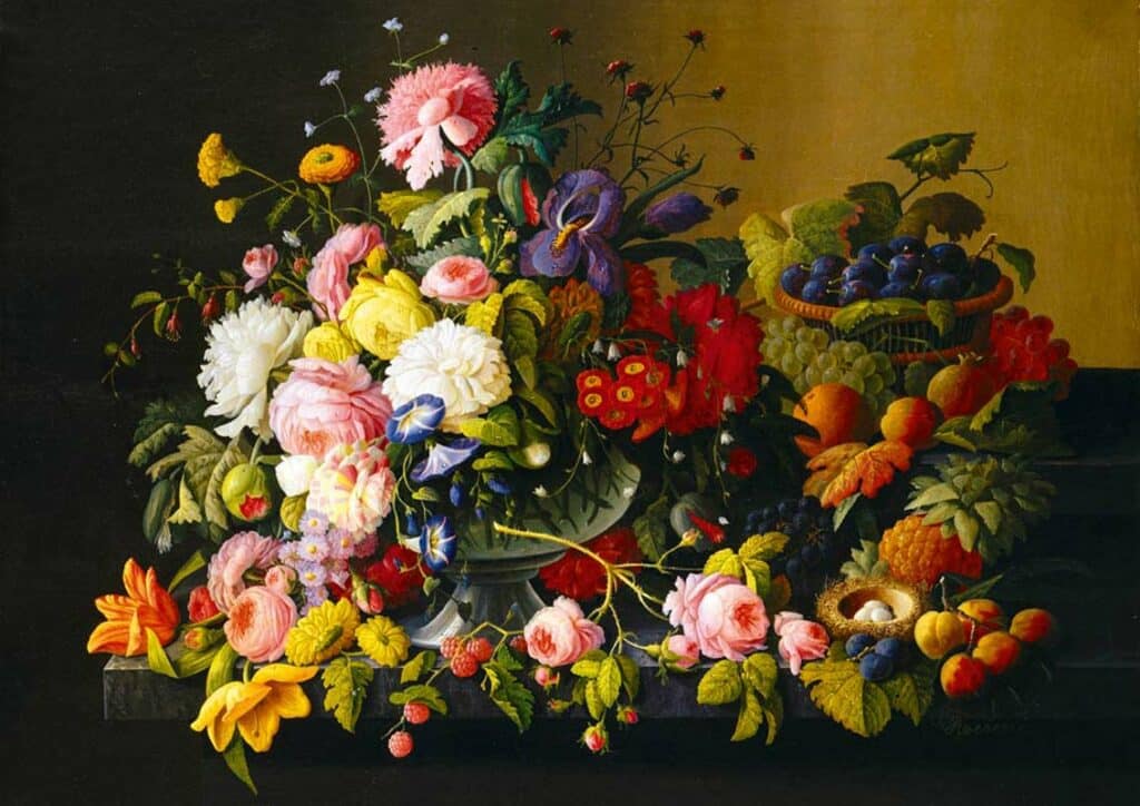 Art Pussel – S.Roesen: Blommor & Frukter 1000 bitar