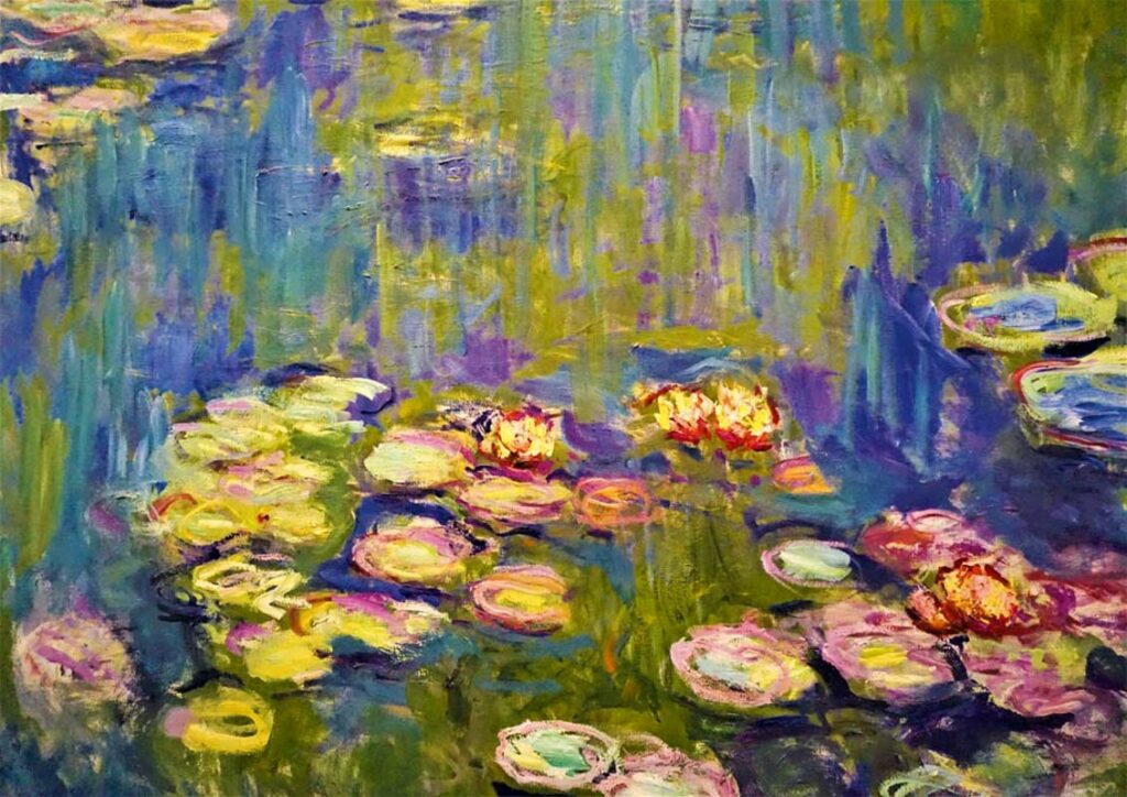 Bluebird Art Pussel – C.Monet: Näckrosor 1000 bitar