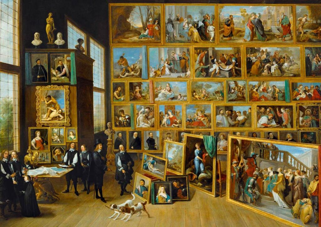 Art Pussel – D.Teniers: Galleri 1000 bitar