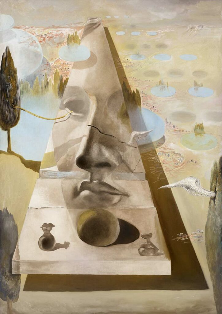 Art Pussel – S.Dali: Uppenbarelse av Afrodite syn 1000 bitar