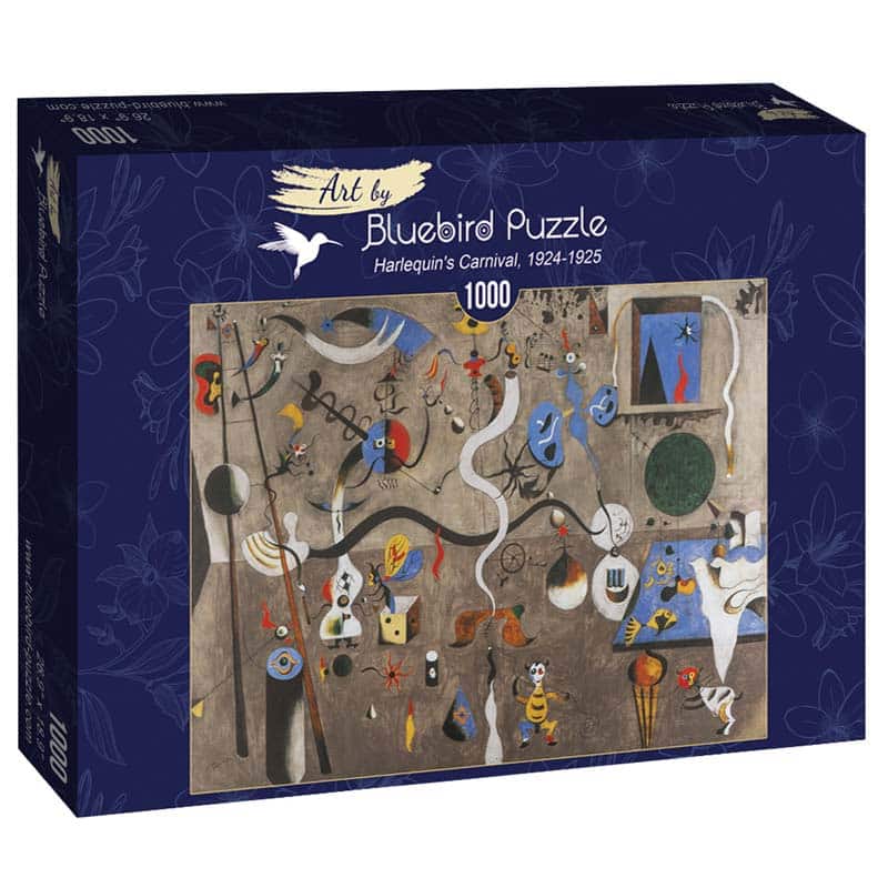 Art Pussel - J.Miró: Harlequins karneval 1000 bitar
