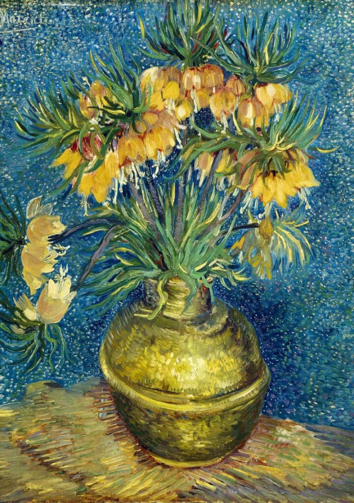 Bluebird Art Pussel – Van Gogh: Kejsarkronor i en Kopparvas 1000 bitar