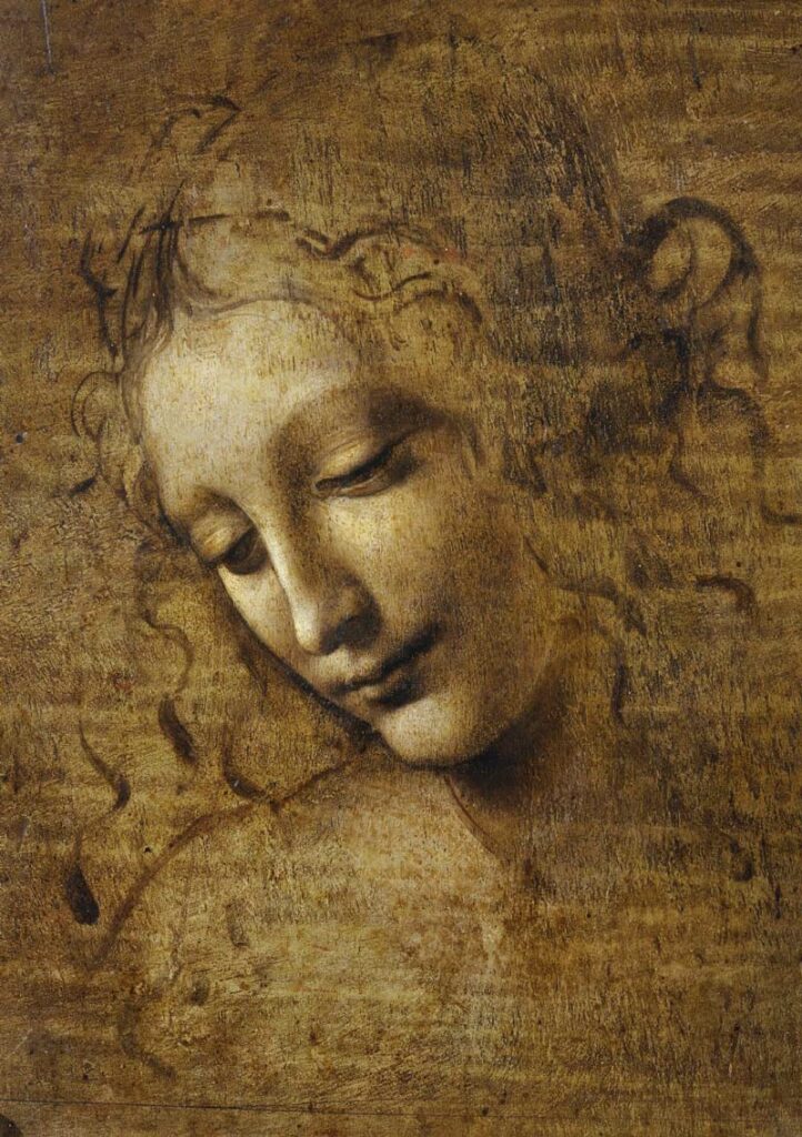 Bluebird Art Pussel – Da Vinci: Kvinnohuvud 1000 bitar