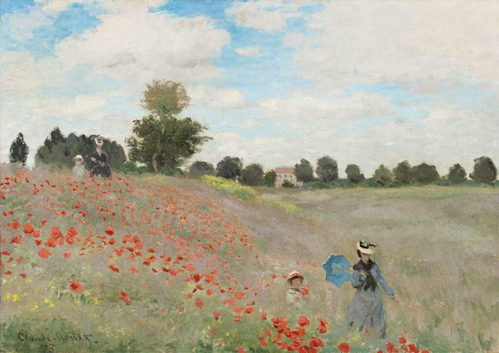 Bluebird Art Pussel – C.Monet: Vallmofältet 1000 bitar