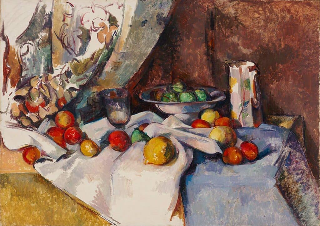 Art Pussel – P.Cézanne: Stilleben men Äpple 1000 bitar