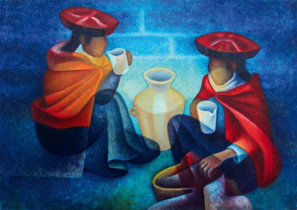 Art Pussel – L.Toffoli: Köpmännen i Peru 1000 bitar