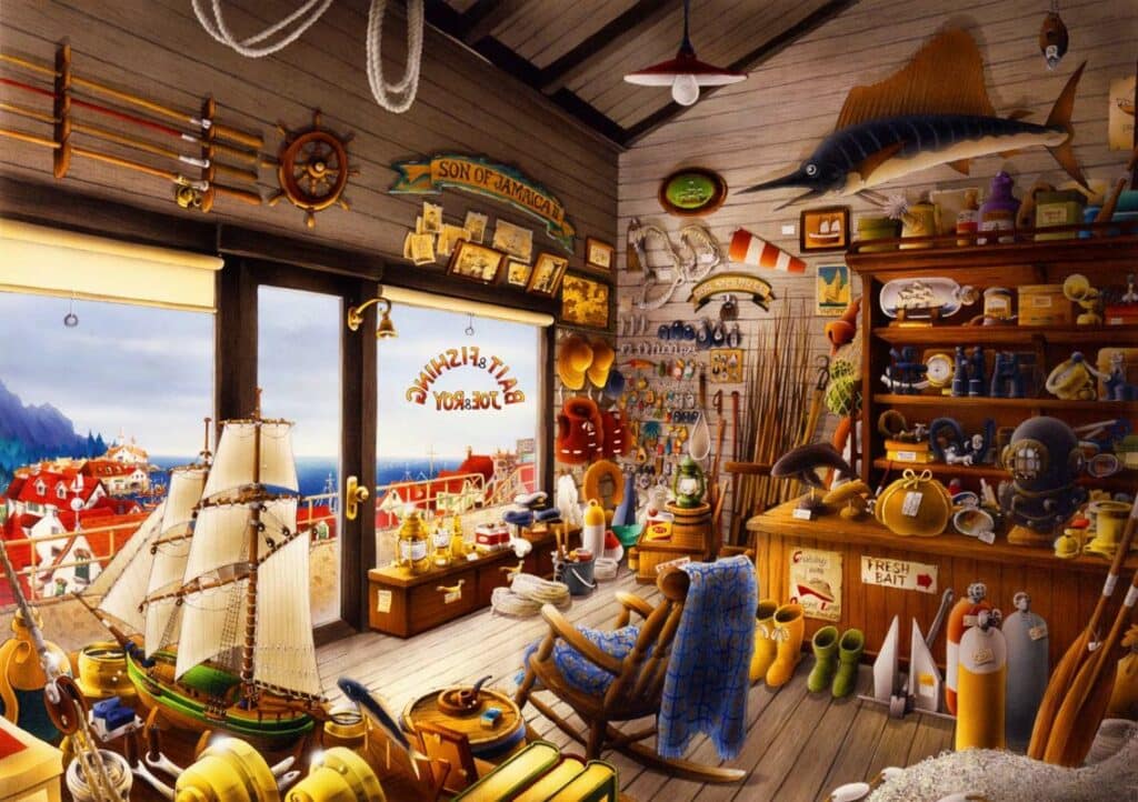 Pussel – Joe & Roy’s Agn & Fiskebutik 1000 bitar