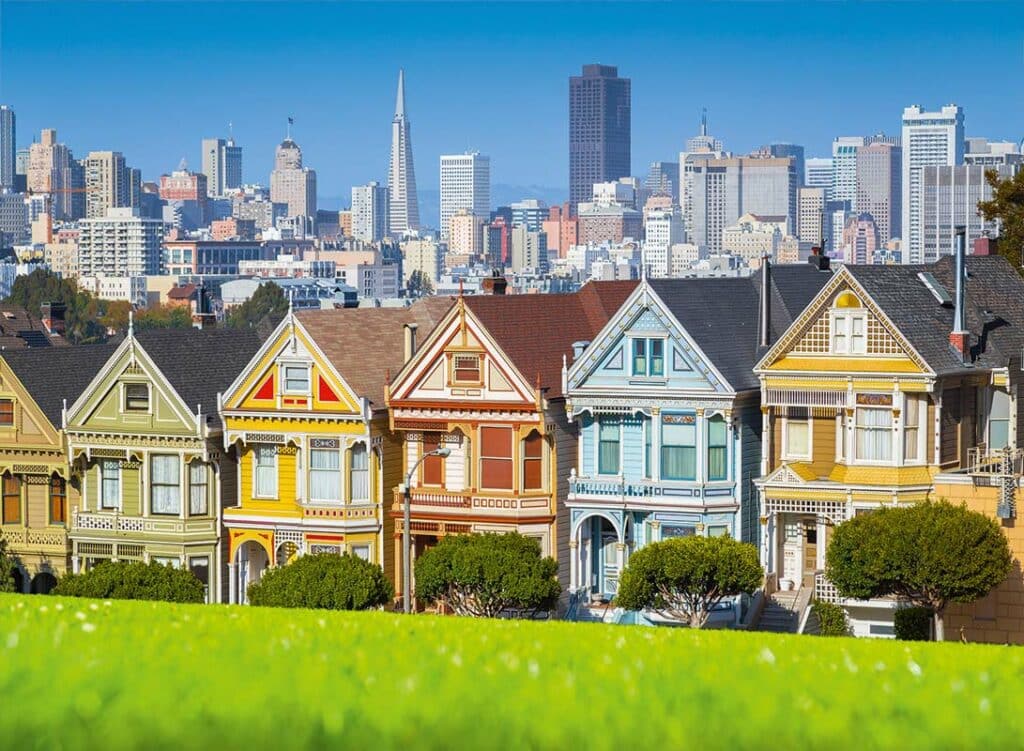 Pussel – San Francisco’s Painted Ladies 3000 bitar