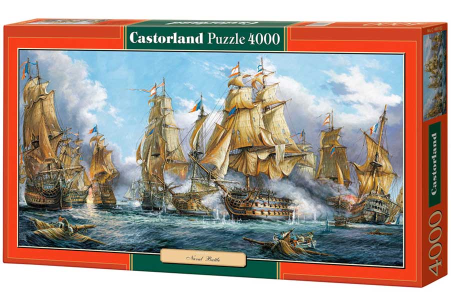 Pussel Sjöslag, 4000 Bitar