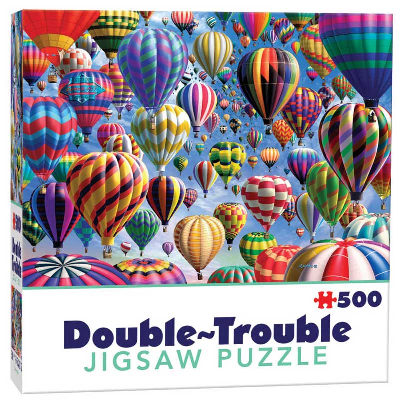Dubbeltrubbel Pussel - Luftballonger 500 Bitar