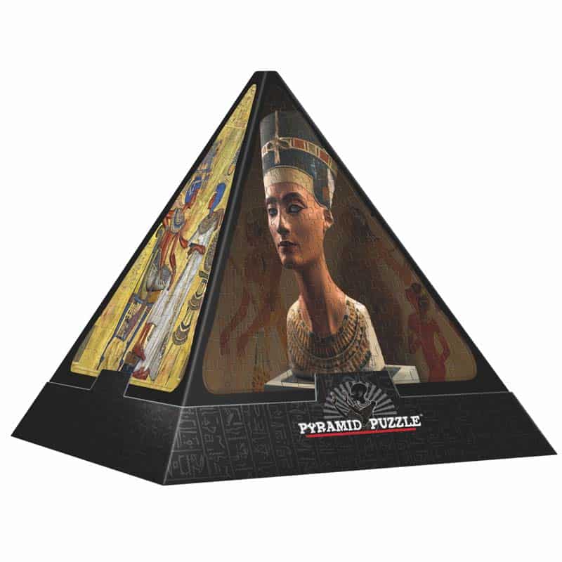 3D Pyramid Pussel: Egyptiska gudar 500 bitar