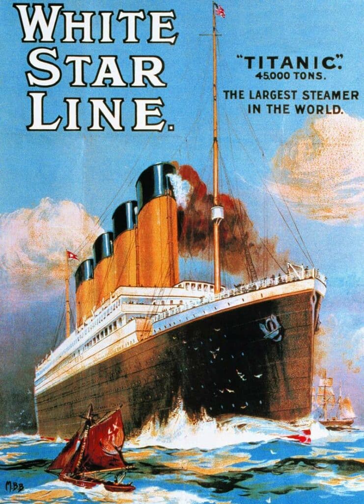 Pussel – Titanic, White Star Line 1000 bitar