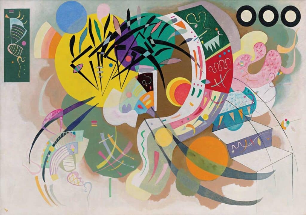 Art Pussel – V.Kandinsky Dominant kurva 1500 bitar
