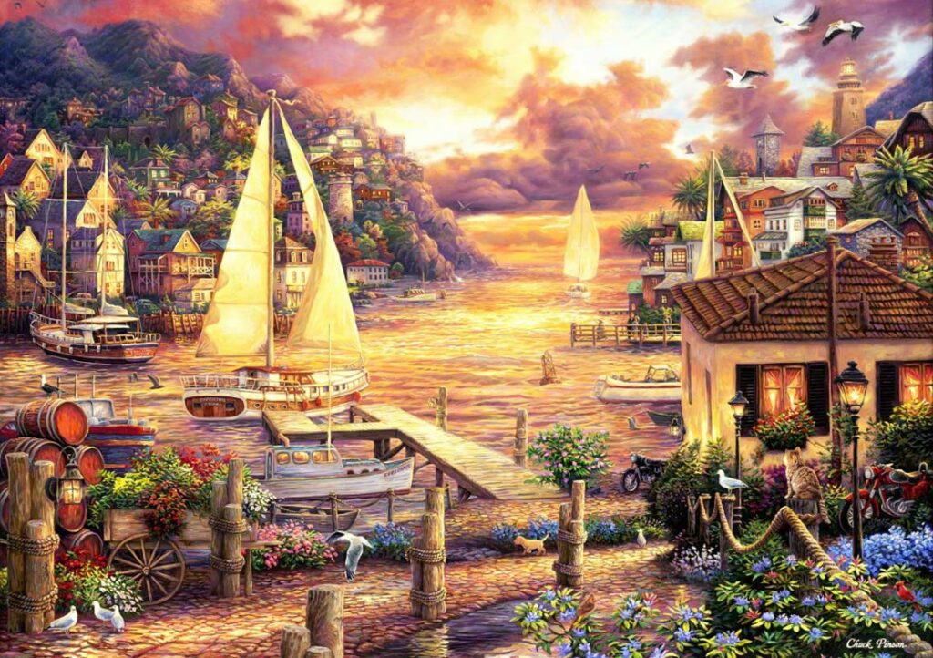 Art Pussel – C.Pinson: Fånga drömmar 1500 bitar