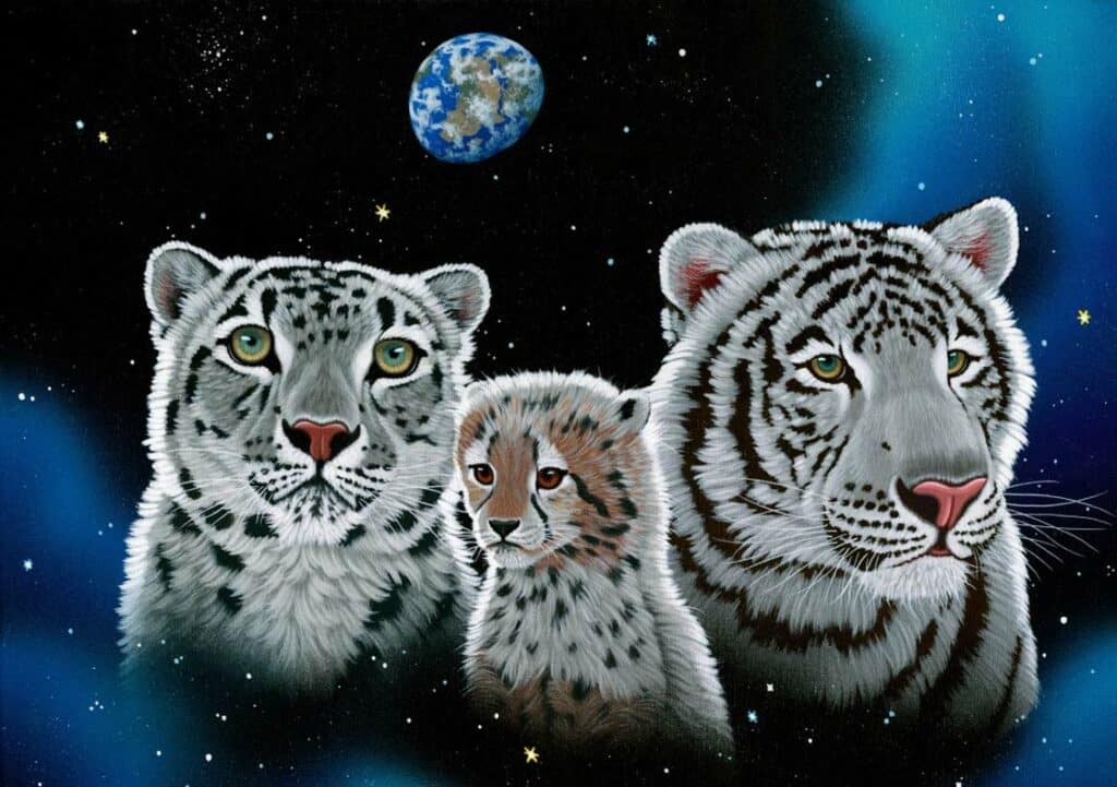 Art Pussel – S.Shimmel: Mjuk Familj 1500 bitar