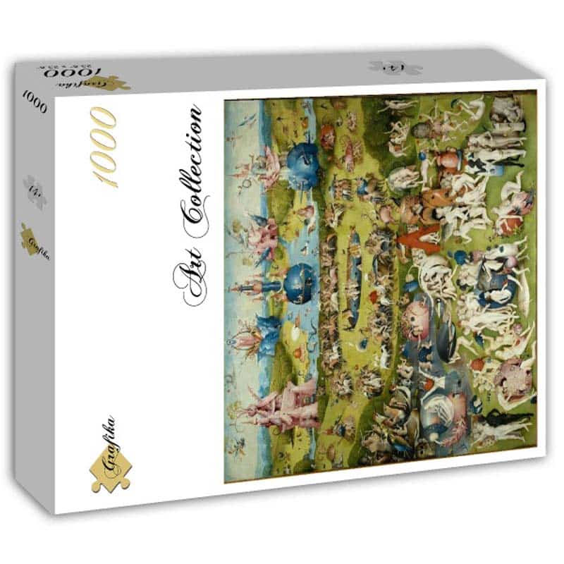 Art Pussel - J.Bosch: Trädgården av nöjen 1000 bitar