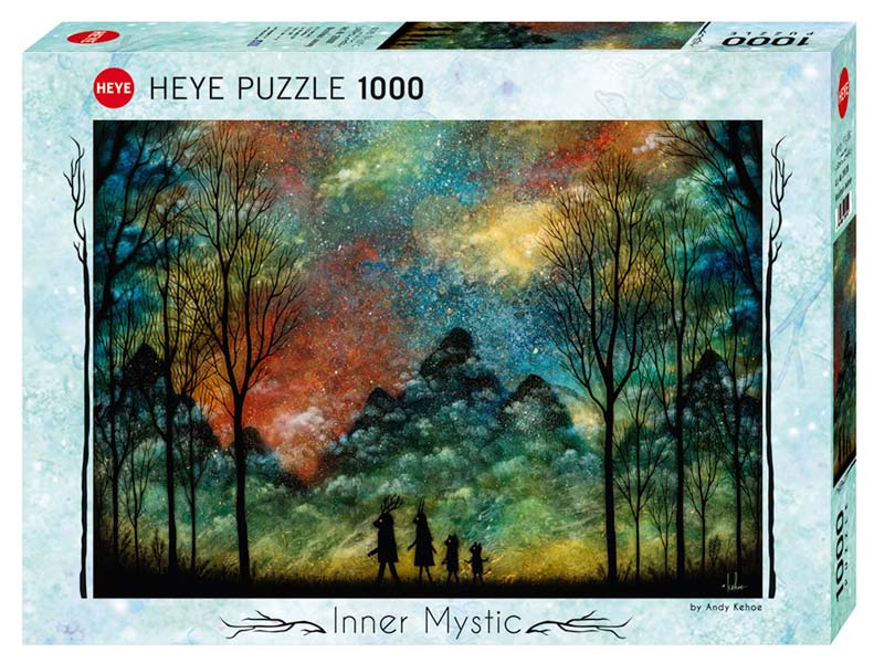 Pussel - Fantasy Inner Mystic: En underbar resa 1000 Bitar