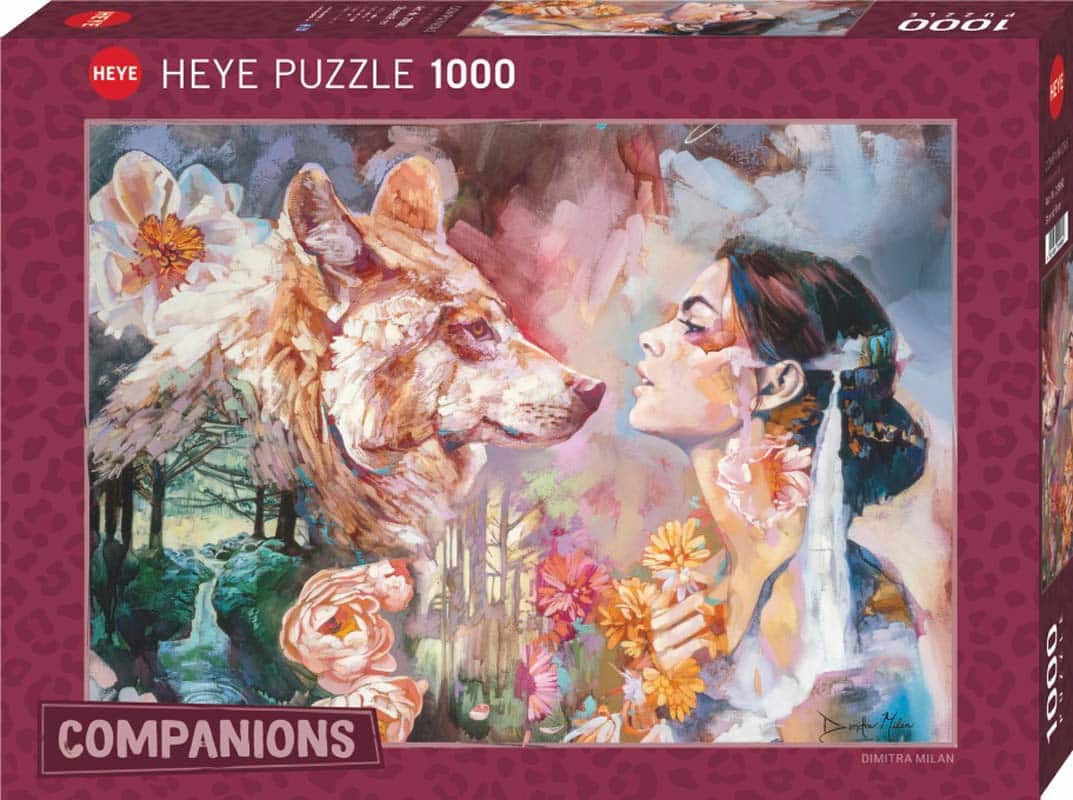 Fantasy Pussel - Companions: Delad flod 1000 Bitar