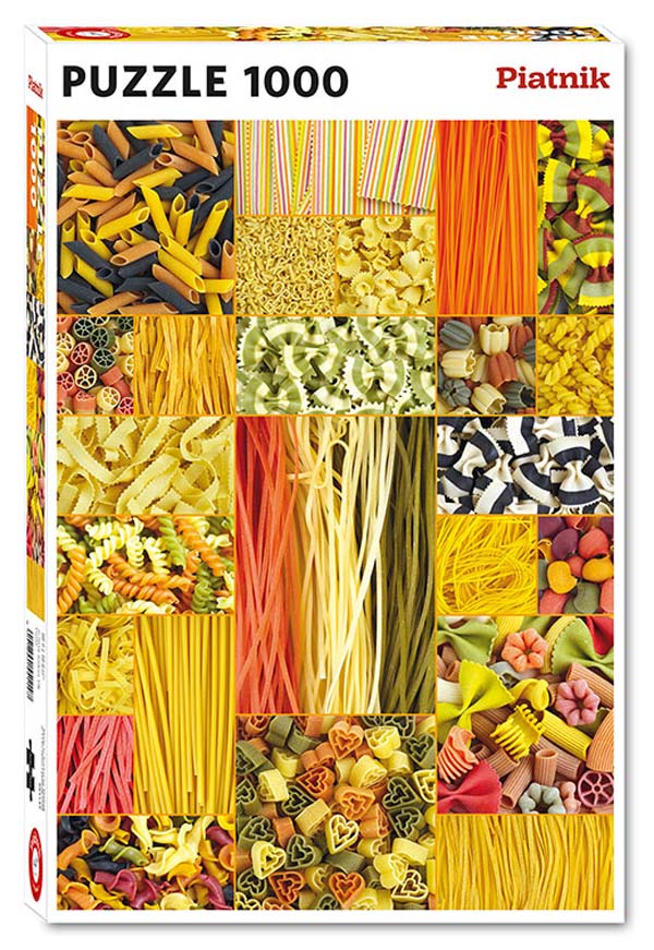 Pussel - Pastakollage 1000 Bitar