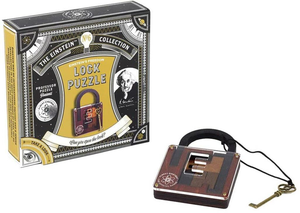 Einstein’s freedom lock puzzle no.6