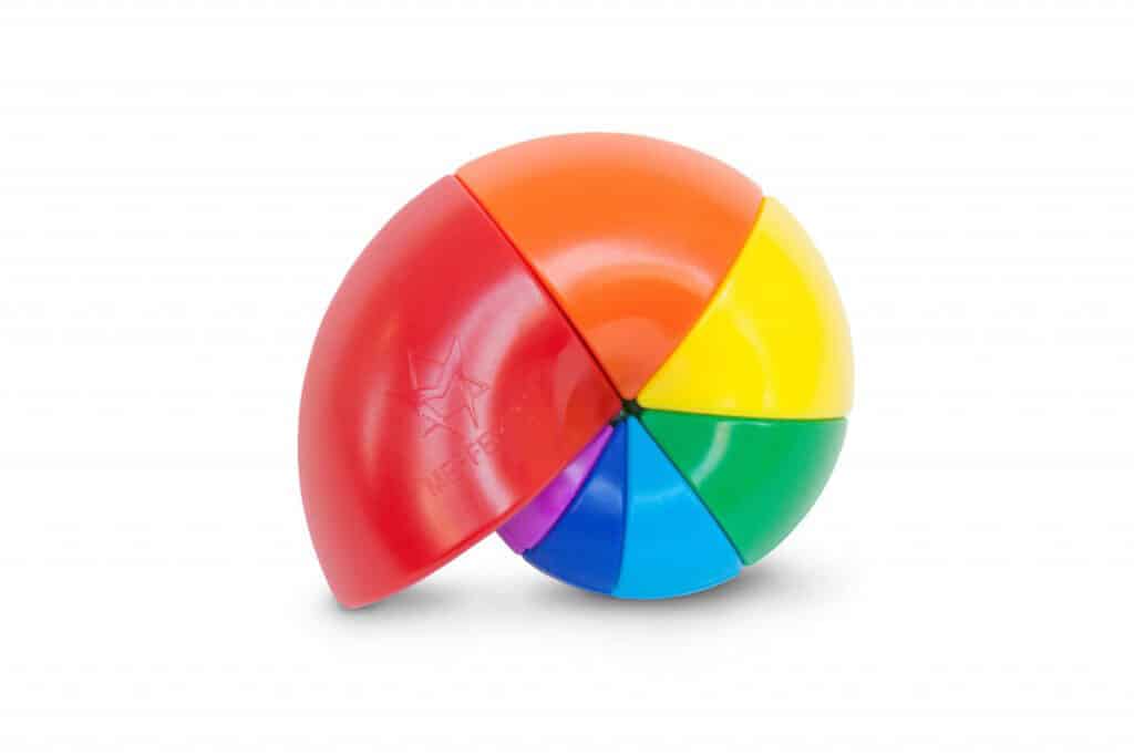 Rainbow Nautilus – Svårighetsgrad 3 – Hjärngympa