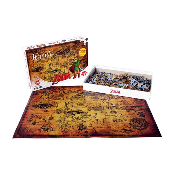 Pussel – The Legend of Zelda: Hyrule 1000 bitar