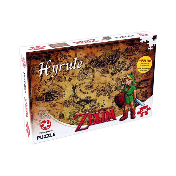 Pussel - The Legend of Zelda: Hyrule 1000 bitar