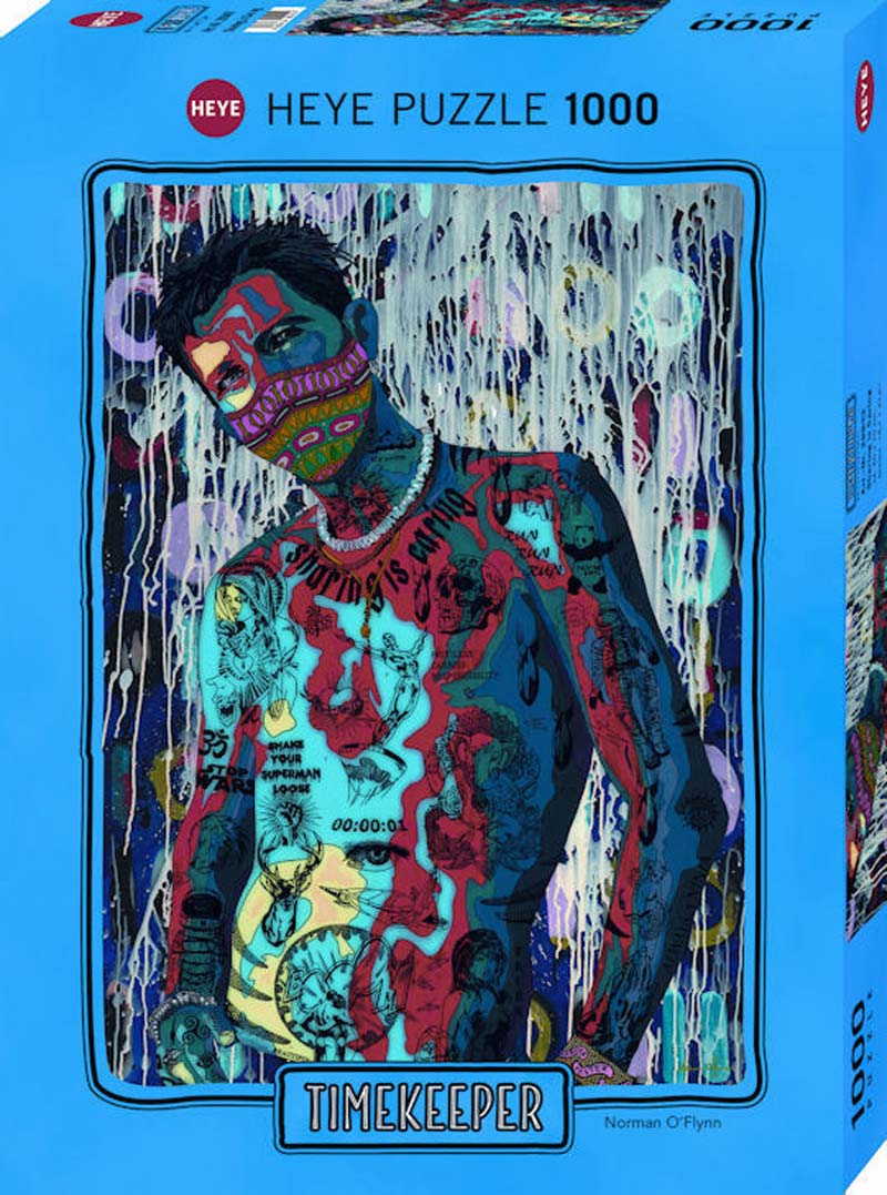 Pussel - Timekeeper Art: Att dela med sig är att bry sig! 1000 Bitar