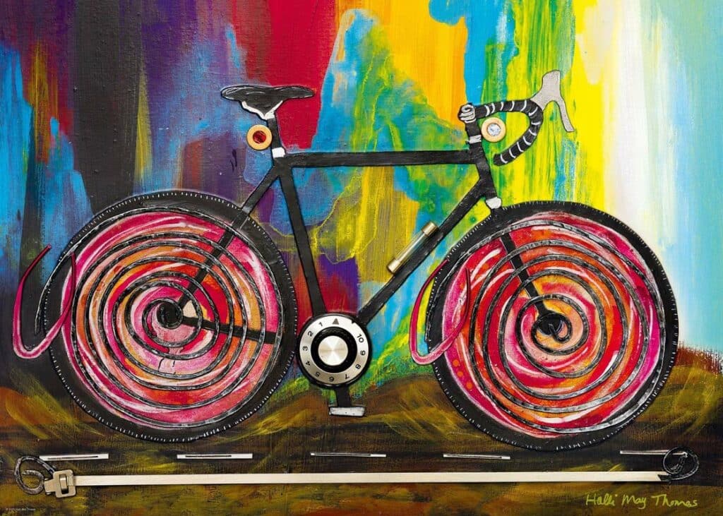 Pussel – Bike Art: Momentum 1000 Bitar
