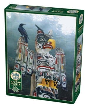 Pussel - Totempåle i dimman 1000 bitar