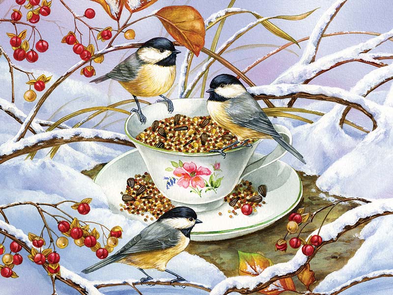 Pussel – Chickadee Cocktail 275 XL bitar