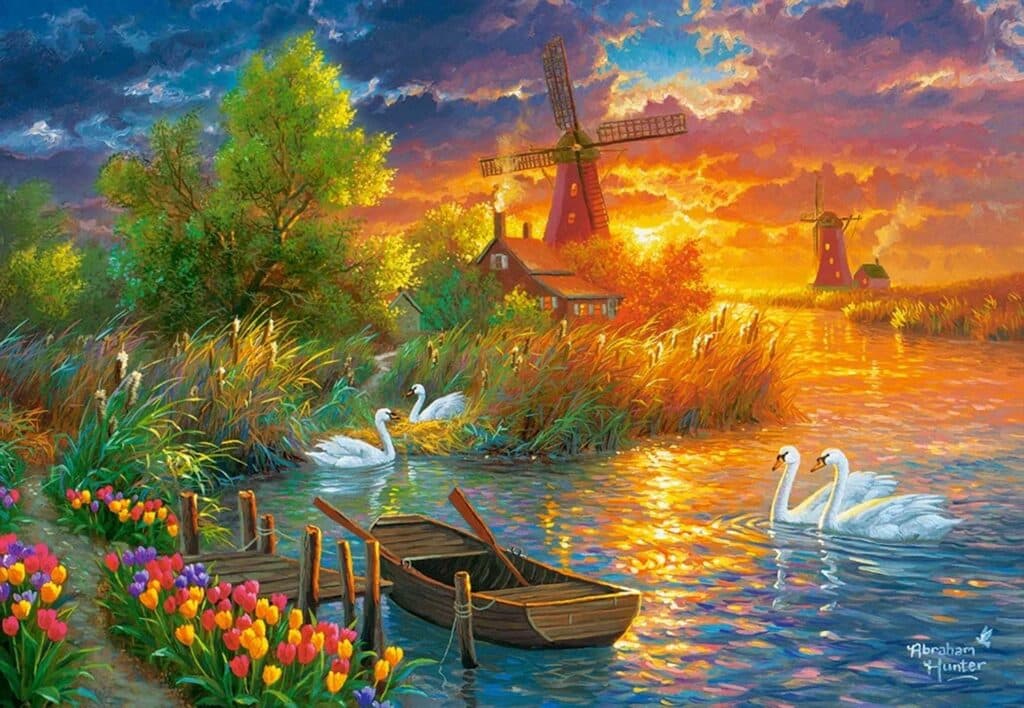 Pussel – Holländsk idyll 1000 bitar
