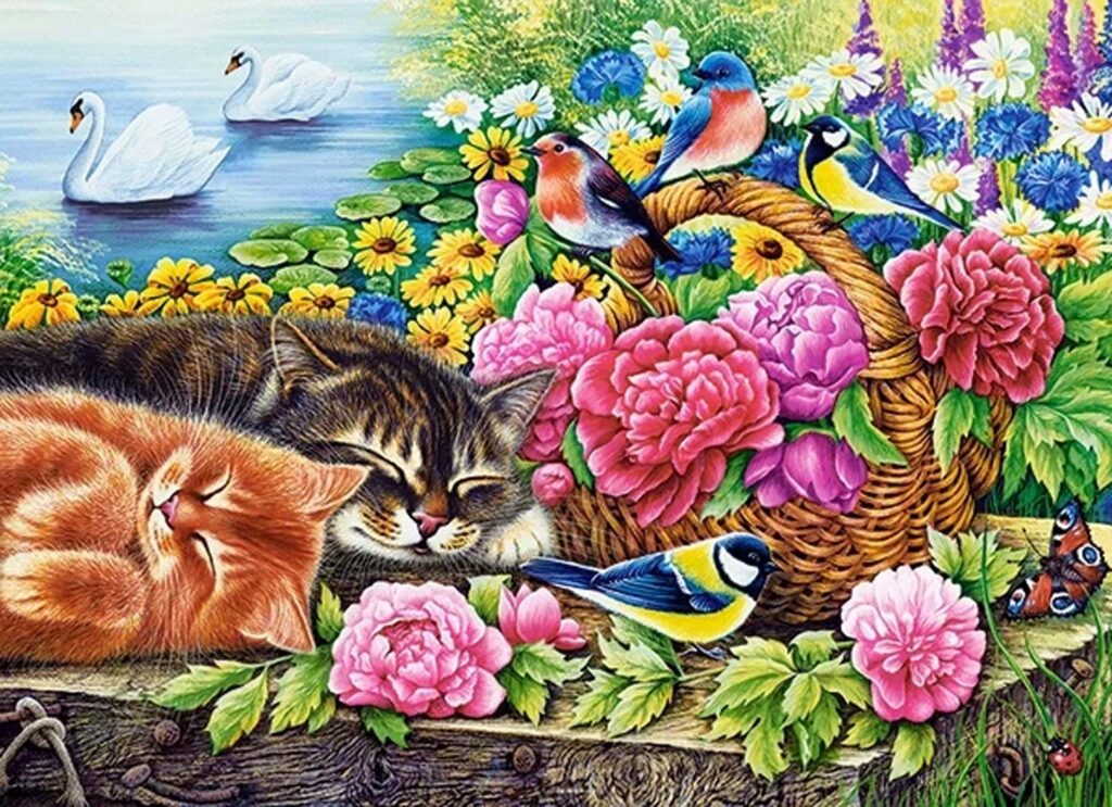 Castorland Pussel – En lat söndag 200 bitar