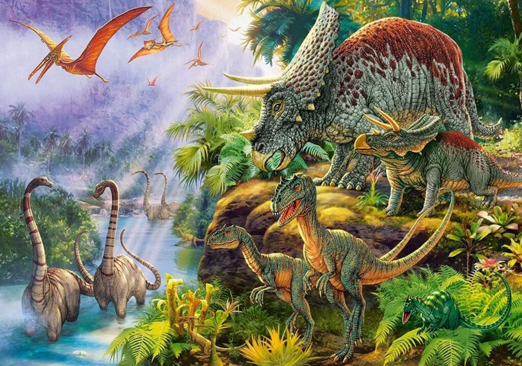 Pussel – Dinosauriedalen 500 bitar