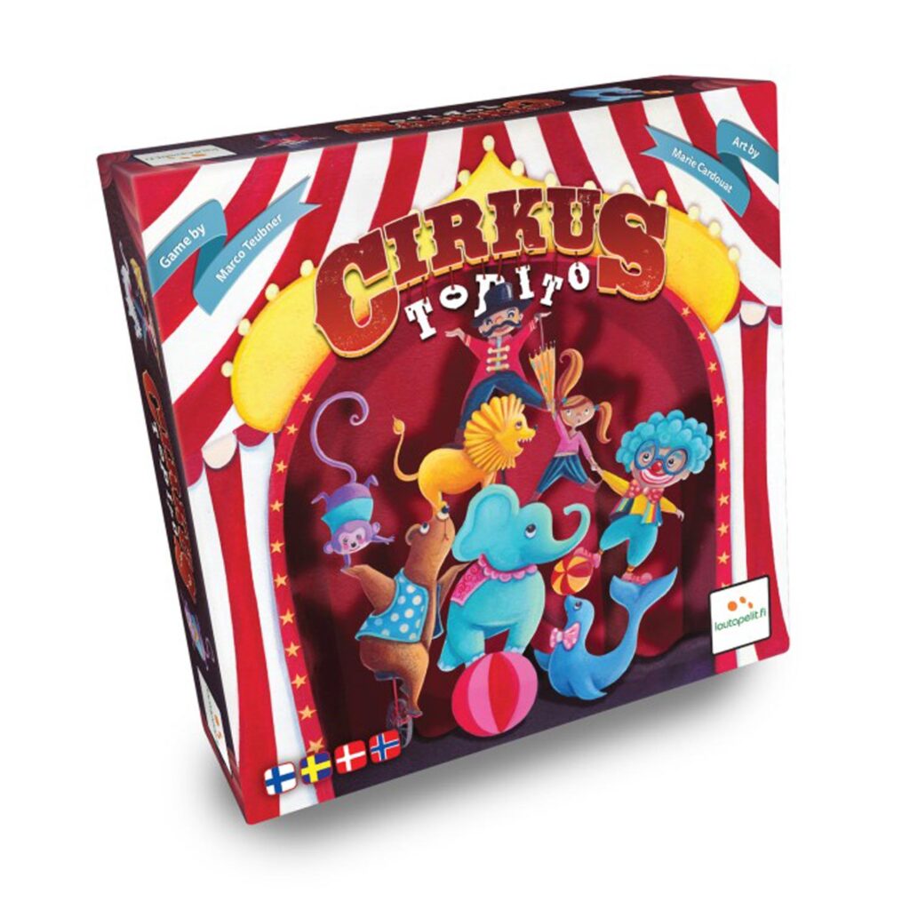 Cirkus Topito, Barnspel (SE/FI/NO/DK)